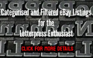 Metal Type's eBay Selections