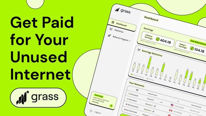 Earn passive income by selling your unused network resources