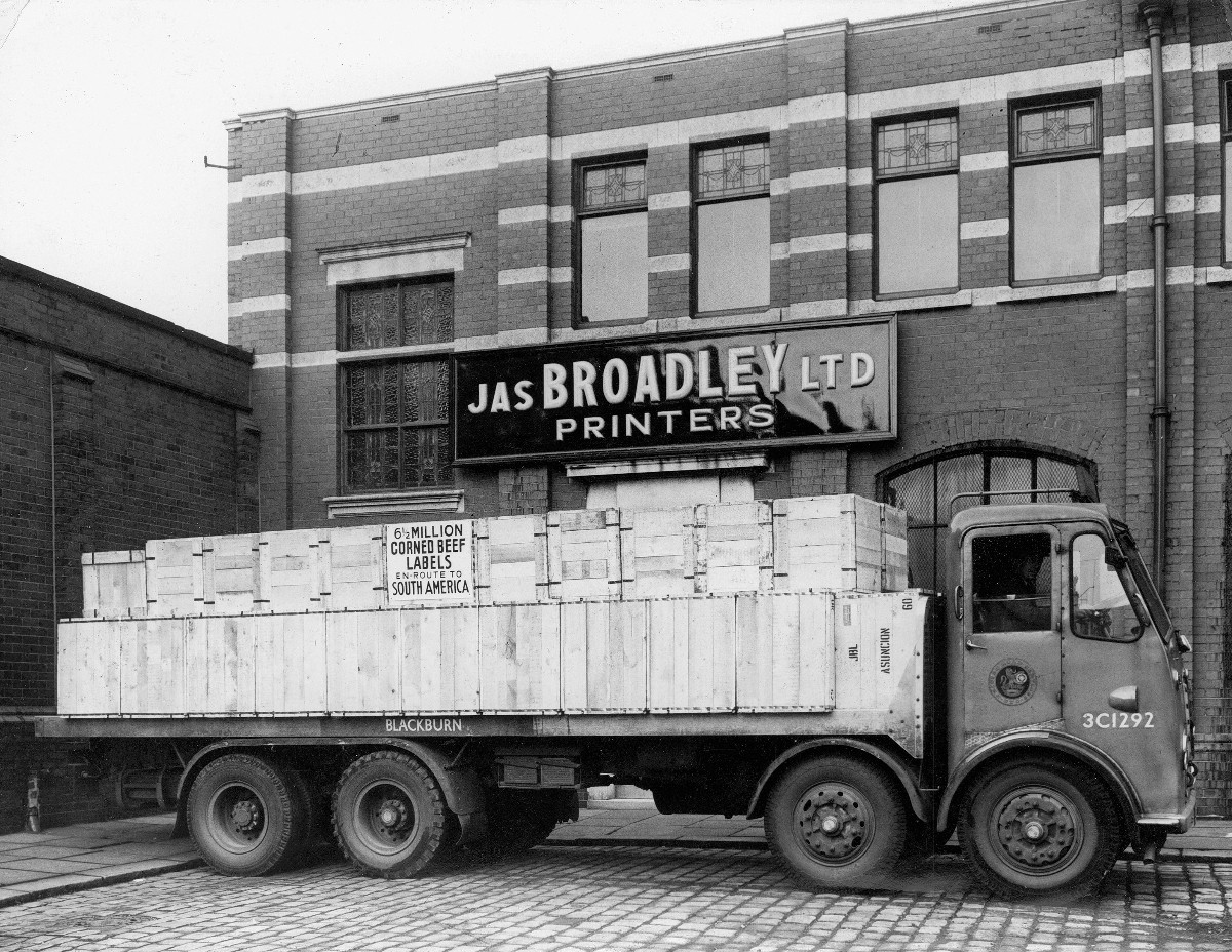 Jas. Broadley, printers, 1930s