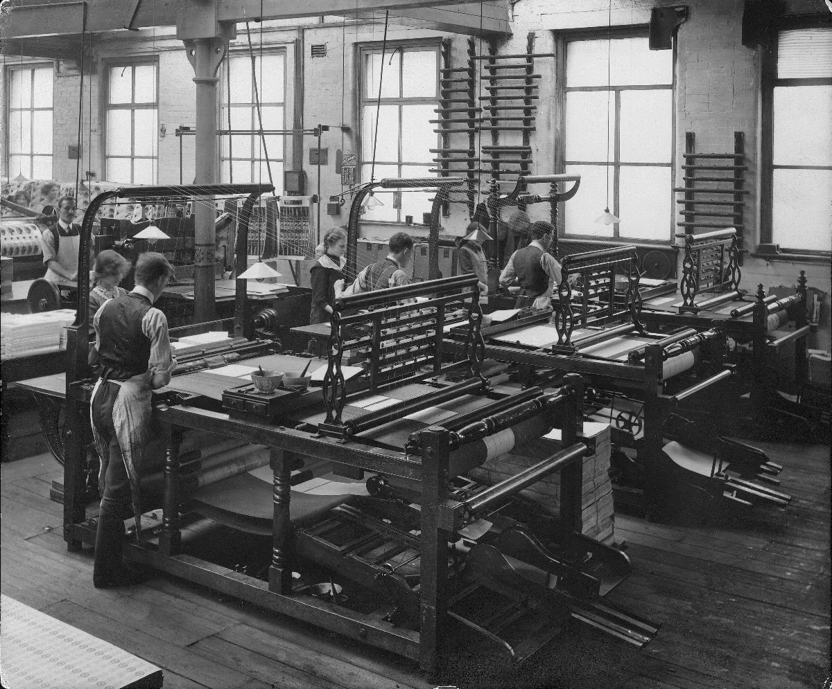 Jas. Broadley, printers, 1930s