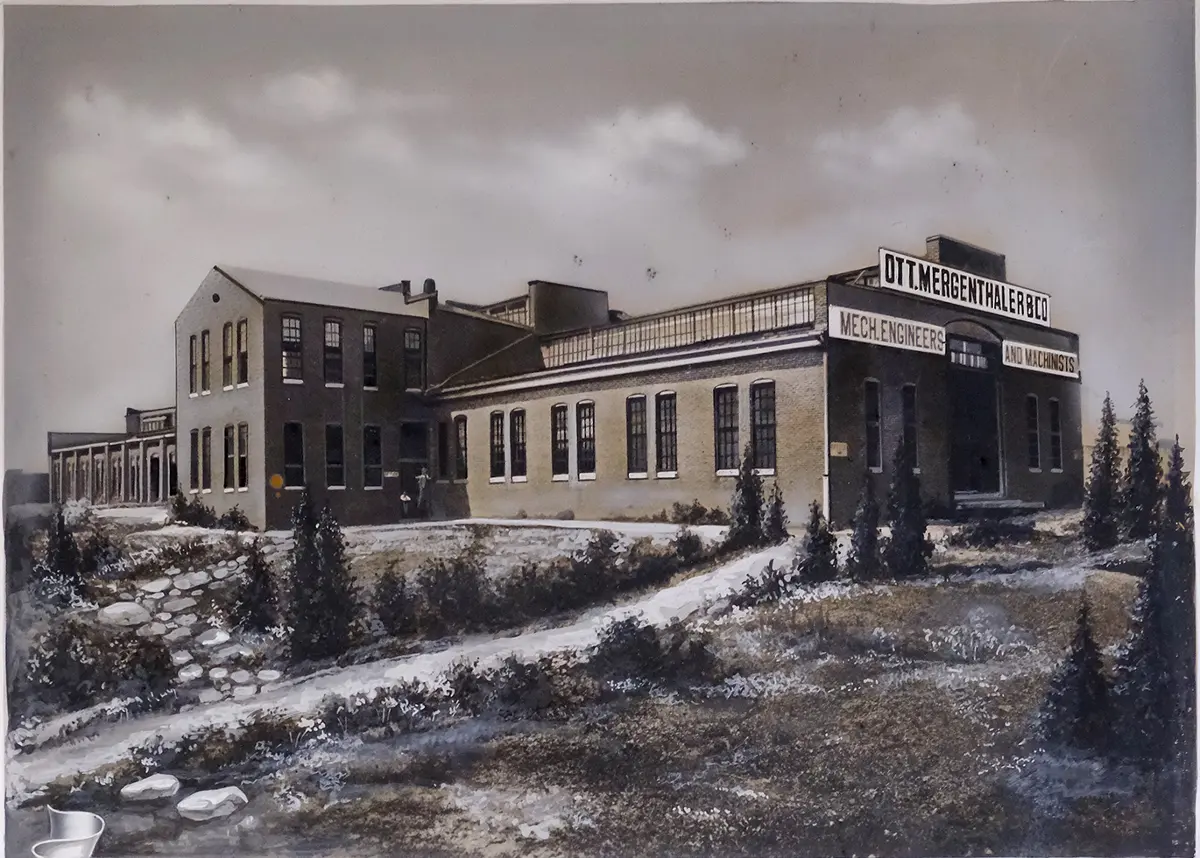 Linotype factory in Baltimore