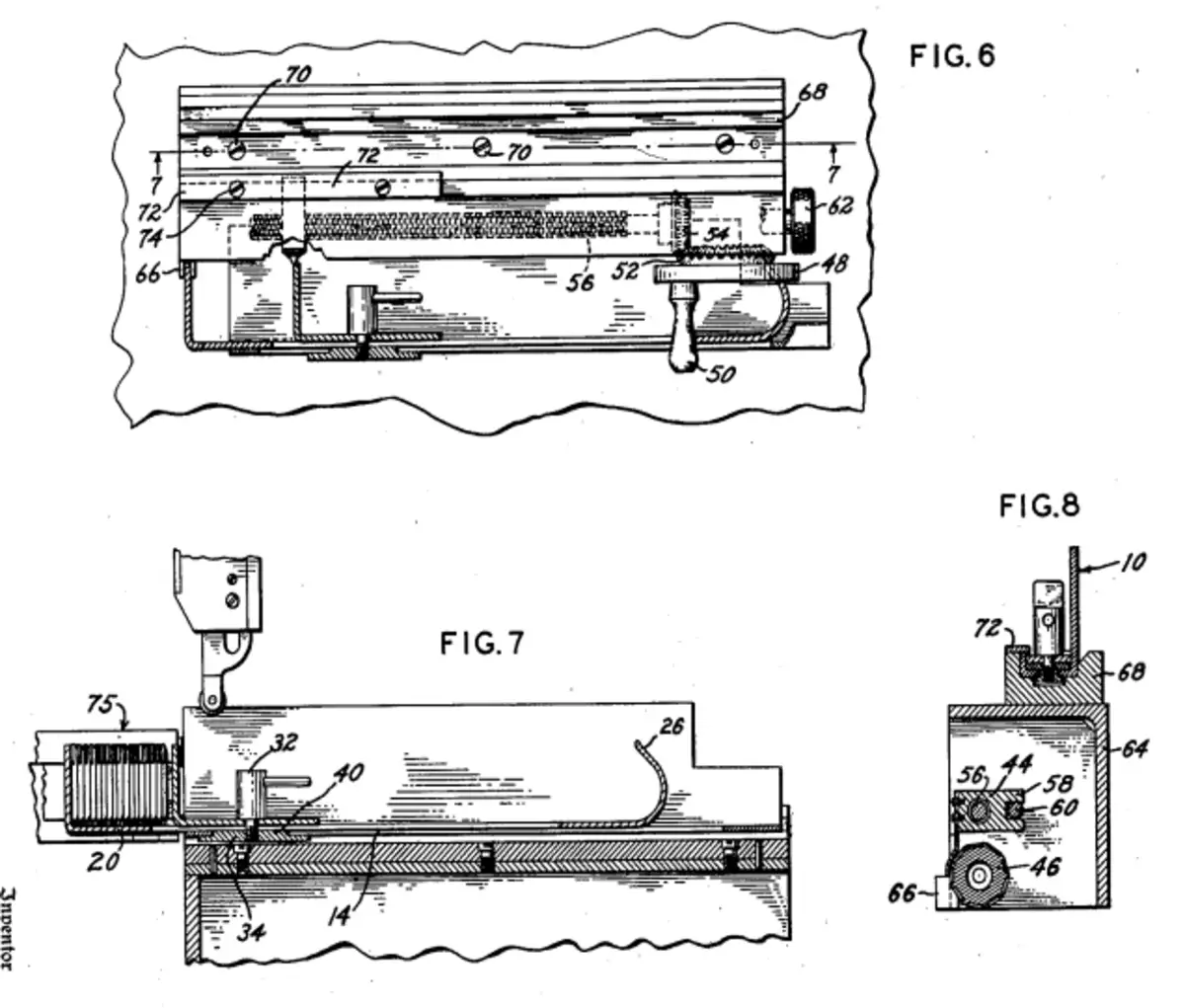 Intertype Fotosetter Composing Stick