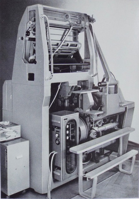 Linotype Europa from the rear