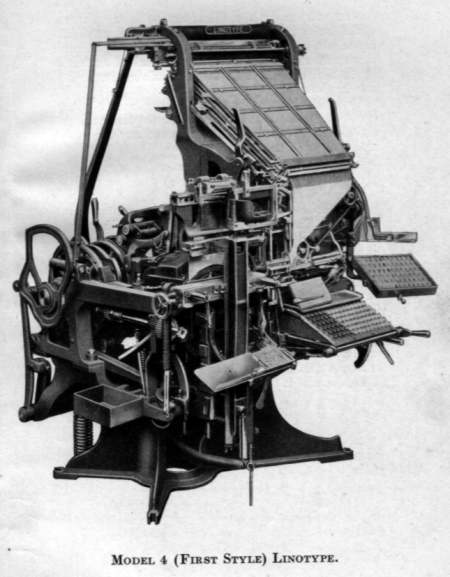 Linotype Model 4 (First Style)