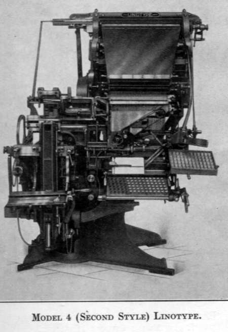 Linotype Model 4 (Second Style)