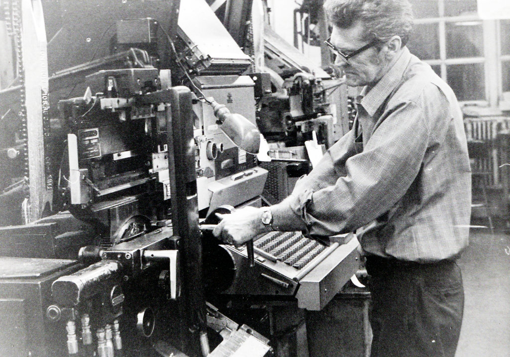A Linotype Elektron