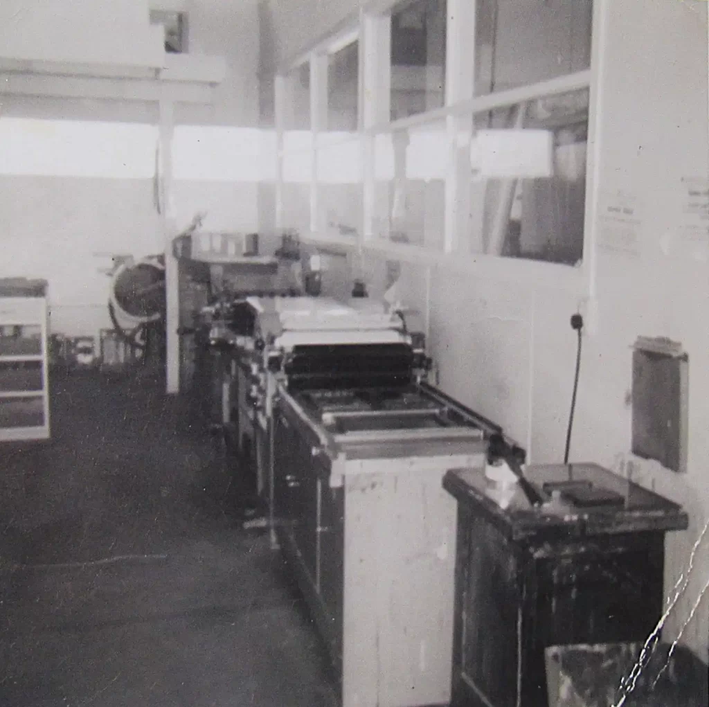 One of the Proof Presses