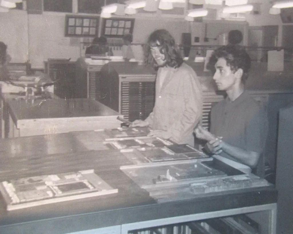 Apprentice compositors
